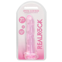 Real Rock Crystal Gode Twist Crystal RealRock 16 x 4cm Rose